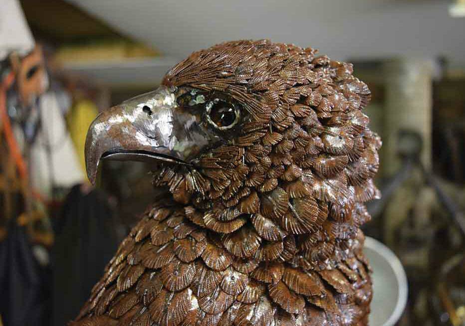 全球钣金新闻-金属制造狂:焊工制作动物的金属钣金-哈尔滨敬轩运动鞋类有限公司 全球钣金新闻-金属制造狂:焊工制作动物的金属钣金-哈尔滨敬轩运动鞋类有限公司